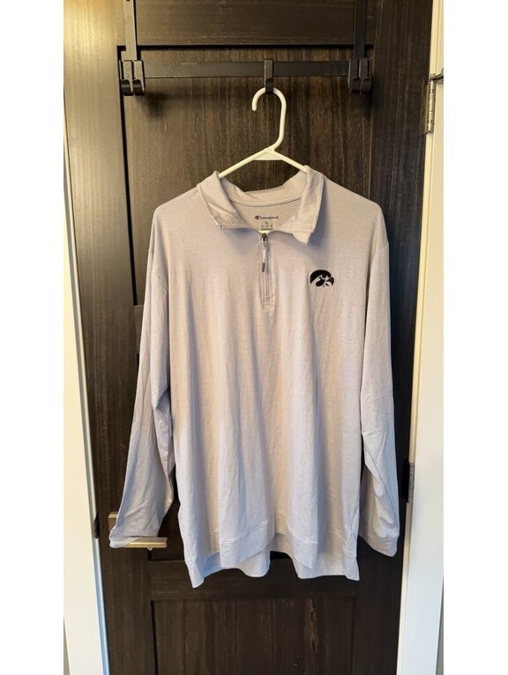 Champion Iowa Hawkeye Quarter-Zip Pullover XL 0299